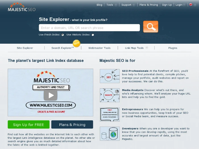Продвижение сайта на английском языке: Ahrefs.com