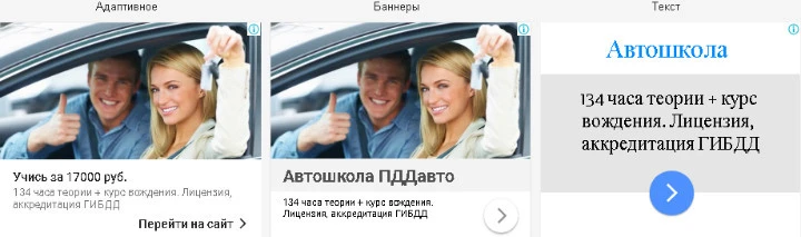 Баннерная реклама в Google