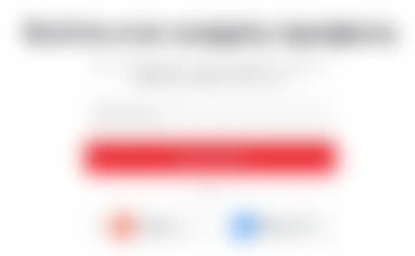 Пример формы регистрации с авторизацией через популярные сервисы