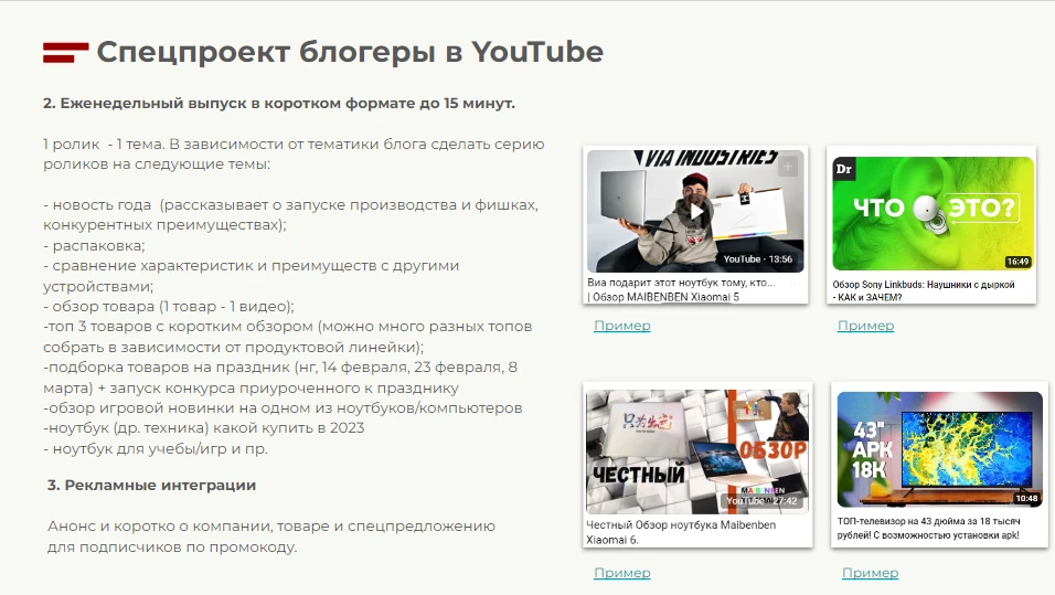 Пример разбора одного из спецпроектов внутри digital стратегии для бренда«Позитрон»